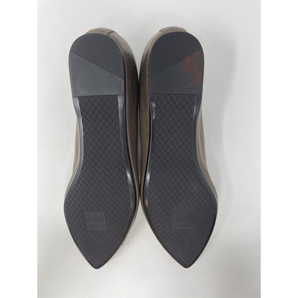 FRYE- Alicia Ballet Flats Women's Size 8M Brown Excellent condition $167 - Picture 11 of 11